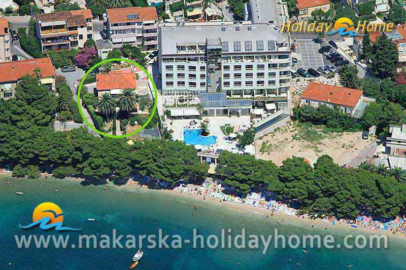 Makarska Kroatien Ferienwohnung direkt am Strand  - Apartment Niko 02