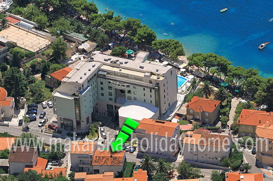 Wakacje w Chorwacji, Apartament przy plaży Makarska-Apartament Braco