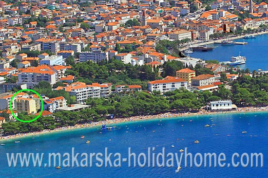 Makarska apartments for rent near the beach