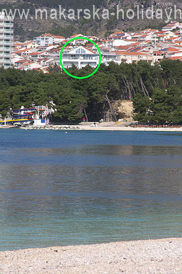 Ferienwohnung am Meer in Makarska - Anita