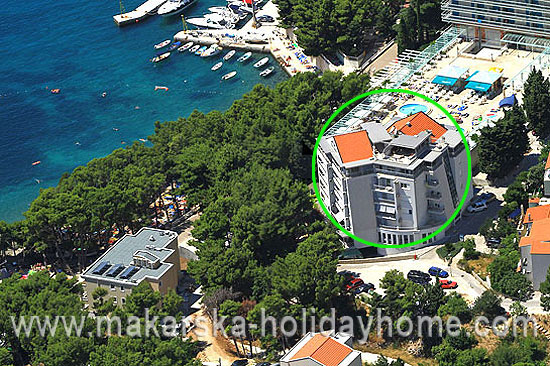 Аренда апартаментов в Хорватии в частном секторе - Макарска Апартамент Анита