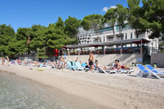 Kroatia - leilighet direkte på stranden Makarska riviera