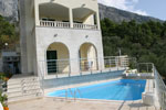 luxury villa with pool makarska