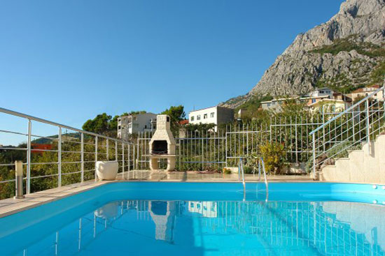 croatia villa with pool makarska