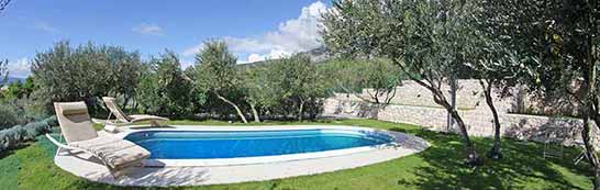 Villas with private  pool in Croatia-Makarska -Villa Bandur