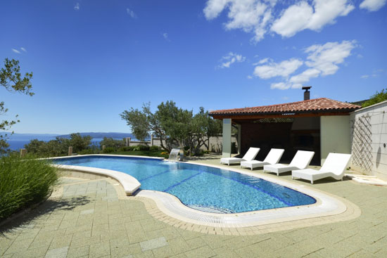 Kroatien Luxus Ferienhaus mit pool - Makarska Villa Damir