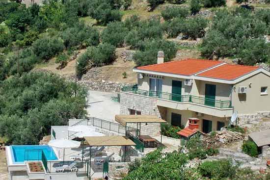 Makarska villa with pool for rent-Villa Frankovic