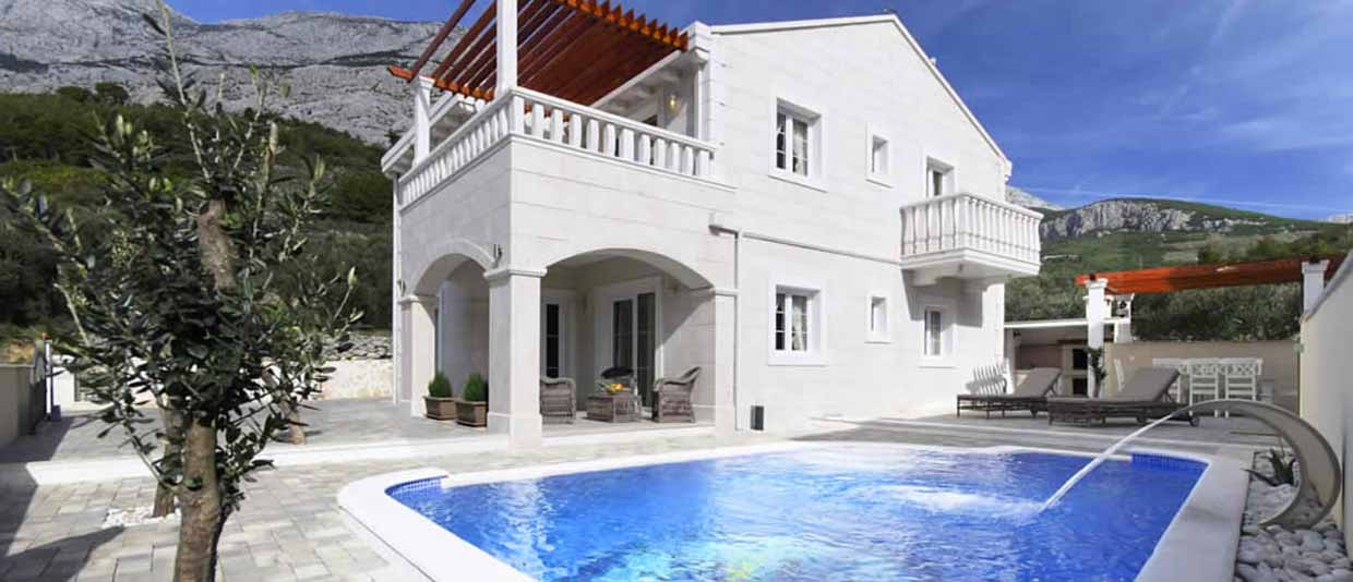 Ferienhaus mit Pool Kroatien - Makarska Ferienhaus für 12 Personen - Villa Oliver