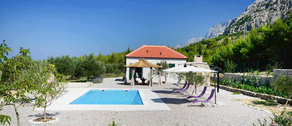 Ferienhaus Kroatien mit Pool - Makarska Villa Skender